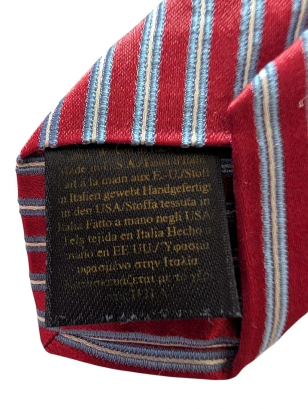 Brooks Brothers Golden Fleece Makers and Merchants Striped Men's Necktie
